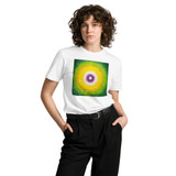 13th Anniversary Special - LIGHT OF LIFE #25 WE'RE ALL SHINING Unisex Premium Cotton T-shirt Energy Art by Jisu Han