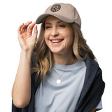 SAMJOKO ROUND BLACK Embroidered Classic Dad Hat
