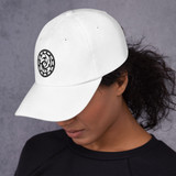 SAMJOKO ROUND BLACK Embroidered Classic Dad Hat