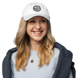 SAMJOKO ROUND BLACK Embroidered Classic Dad Hat