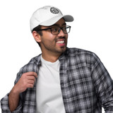 SAMJOKO ROUND BLACK Embroidered Classic Dad Hat