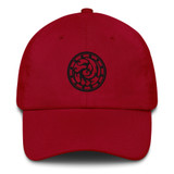 SAMJOKO ROUND BLACK Embroidered Classic Dad Hat