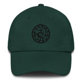SAMJOKO ROUND BLACK Embroidered Classic Dad Hat