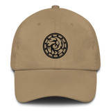 SAMJOKO ROUND BLACK Embroidered Classic Dad Hat