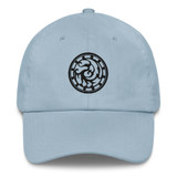 SAMJOKO ROUND BLACK Embroidered Classic Dad Hat