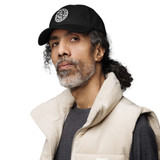 SAMJOKO ROUND WHITE Embroidered Classic Dad Hat
