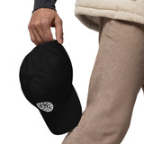 SAMJOKO ROUND WHITE Embroidered Classic Dad Hat