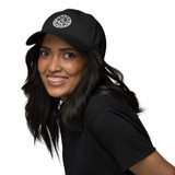 SAMJOKO ROUND WHITE Embroidered Classic Dad Hat