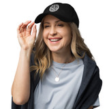 SAMJOKO ROUND WHITE Embroidered Classic Dad Hat