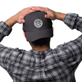 SAMJOKO ROUND WHITE Embroidered Classic Dad Hat