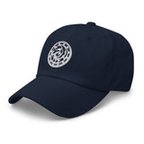 SAMJOKO ROUND WHITE Embroidered Classic Dad Hat