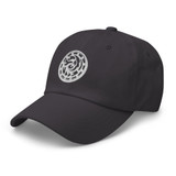 SAMJOKO ROUND WHITE Embroidered Classic Dad Hat