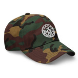 SAMJOKO ROUND WHITE Embroidered Classic Dad Hat