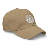 SAMJOKO ROUND WHITE Embroidered Classic Dad Hat