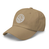 SAMJOKO ROUND WHITE Embroidered Classic Dad Hat