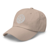 SAMJOKO ROUND WHITE Embroidered Classic Dad Hat