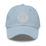 SAMJOKO ROUND WHITE Embroidered Classic Dad Hat
