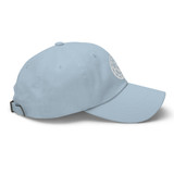 SAMJOKO ROUND WHITE Embroidered Classic Dad Hat