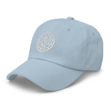 SAMJOKO ROUND WHITE Embroidered Classic Dad Hat