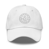 SAMJOKO ROUND WHITE Embroidered Classic Dad Hat