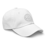 SAMJOKO ROUND WHITE Embroidered Classic Dad Hat