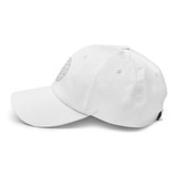 SAMJOKO ROUND WHITE Embroidered Classic Dad Hat