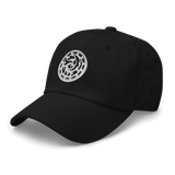 SAMJOKO ROUND WHITE Embroidered Classic Dad Hat