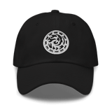 SAMJOKO ROUND WHITE Embroidered Classic Dad Hat