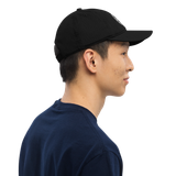 SAMJOKO ROUND WHITE Organic Baseball Cap