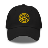SAMJOKO ROUND GOLD Embroidered Classic Dad Hat