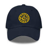 SAMJOKO ROUND GOLD Embroidered Classic Dad Hat