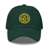 SAMJOKO ROUND GOLD Embroidered Classic Dad Hat