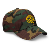 SAMJOKO ROUND GOLD Embroidered Classic Dad Hat