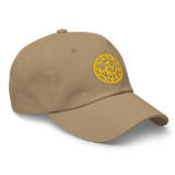 SAMJOKO ROUND GOLD Embroidered Classic Dad Hat