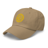 SAMJOKO ROUND GOLD Embroidered Classic Dad Hat