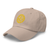 SAMJOKO ROUND GOLD Embroidered Classic Dad Hat