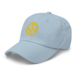 SAMJOKO ROUND GOLD Embroidered Classic Dad Hat