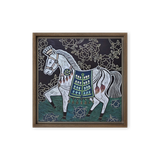 Welcoming Blessings  #08 - Energy Art by Meekyung Shin - Framed Canvas Print