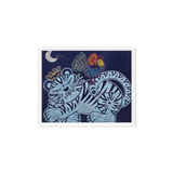Welcoming Blessings  #09 - Energy Art by Meekyung Shin - Framed Canvas Print