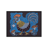 Welcoming Blessings  #10 - Energy Art by Meekyung Shin - Framed Canvas Print