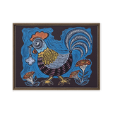 Welcoming Blessings  #10 - Energy Art by Meekyung Shin - Framed Canvas Print