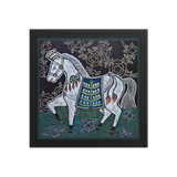 Welcoming Blessings  #08 - Energy Art by Meekyung Shin - Framed Paper Print