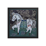Welcoming Blessings  #08 - Energy Art by Meekyung Shin - Framed Paper Print