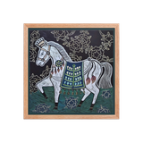 Welcoming Blessings  #08 - Energy Art by Meekyung Shin - Framed Paper Print