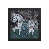 Welcoming Blessings  #08 - Energy Art by Meekyung Shin - Framed Paper Print