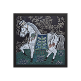 Welcoming Blessings  #08 - Energy Art by Meekyung Shin - Framed Paper Print