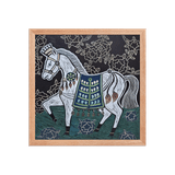 Welcoming Blessings  #08 - Energy Art by Meekyung Shin - Framed Paper Print
