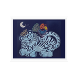 Welcoming Blessings  #09 - Energy Art by Meekyung Shin - Framed Paper Print
