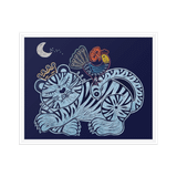 Welcoming Blessings  #09 - Energy Art by Meekyung Shin - Framed Paper Print