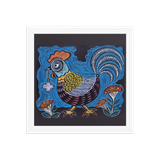 Welcoming Blessings  #10 - Energy Art by Meekyung Shin - Framed Paper Print
